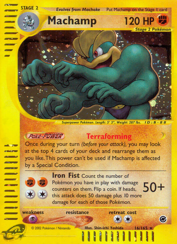 Machamp - Expedition Base Set (Holo Rare) [16] Kortspil