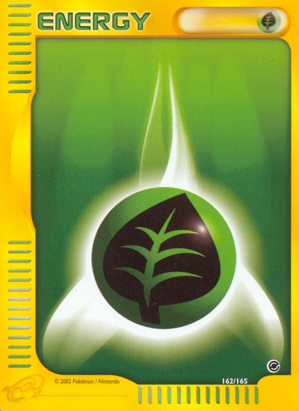 Grass Energy⁣ - Expedition Base Set⁣ (Common)⁣ [162] English / Near Mint / Normal