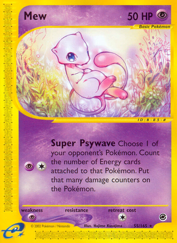 Mew⁣ - Expedition Base Set⁣ (Rare)⁣ [55] English / Played / Normal