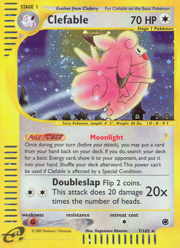 Clefable - Expedition Base Set (Holo Rare) [7] Kortspil