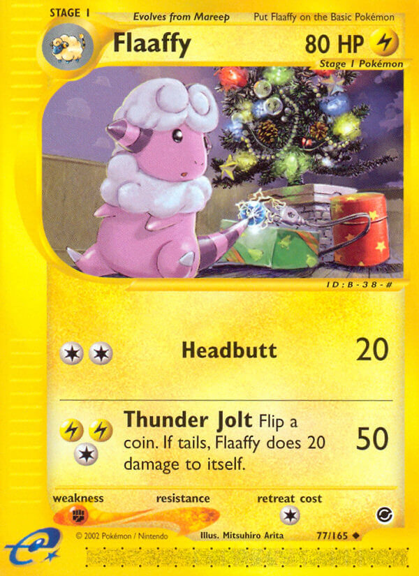 Flaaffy⁣ - Expedition Base Set⁣ (Uncommon)⁣ [77] English / Excellent / Normal