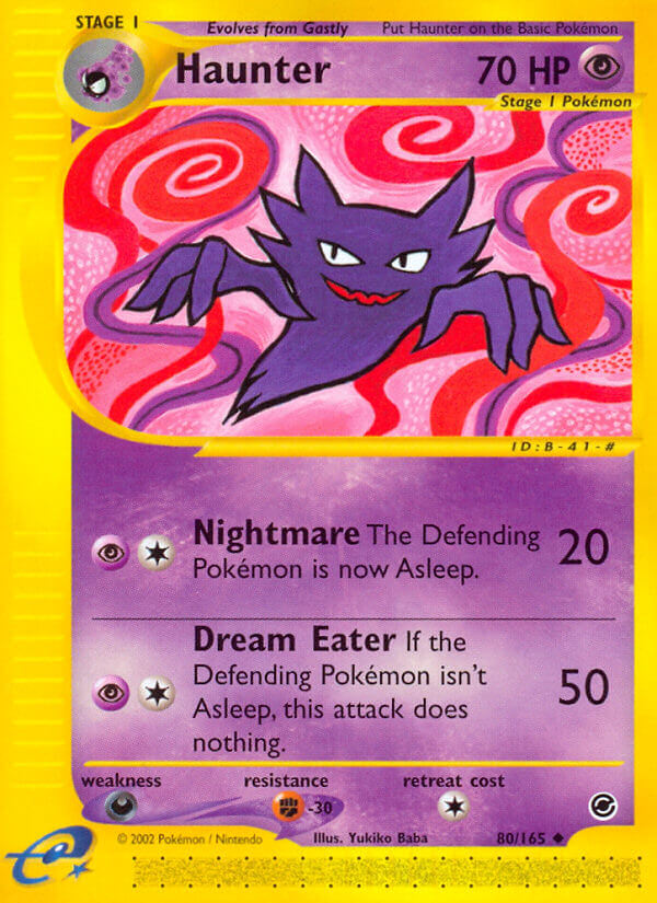 Haunter⁣ - Expedition Base Set⁣ (Uncommon)⁣ [80] English / Light Played / Normal
