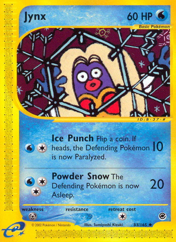 Jynx⁣ - Expedition Base Set⁣ (Uncommon)⁣ [83] English / Poor / Normal