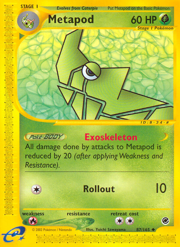 Metapod⁣ - Expedition Base Set⁣ (Uncommon)⁣ [87] English / Good / Normal