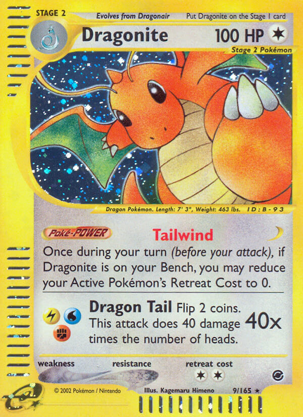 Dragonite - Expedition Base Set (Holo Rare) [9] Kortspil