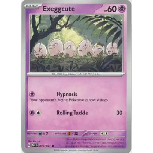 Exeggcute - 023/091 - Enkeltkort