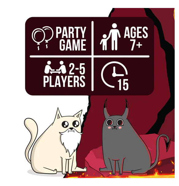 Exploding Kittens - Good VS Evil (Dansk)