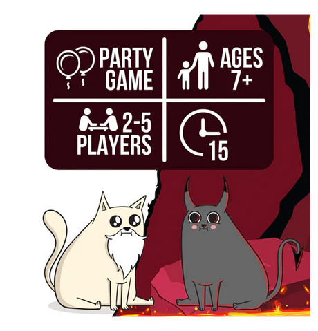 Exploding Kittens - Good VS Evil (Dansk)