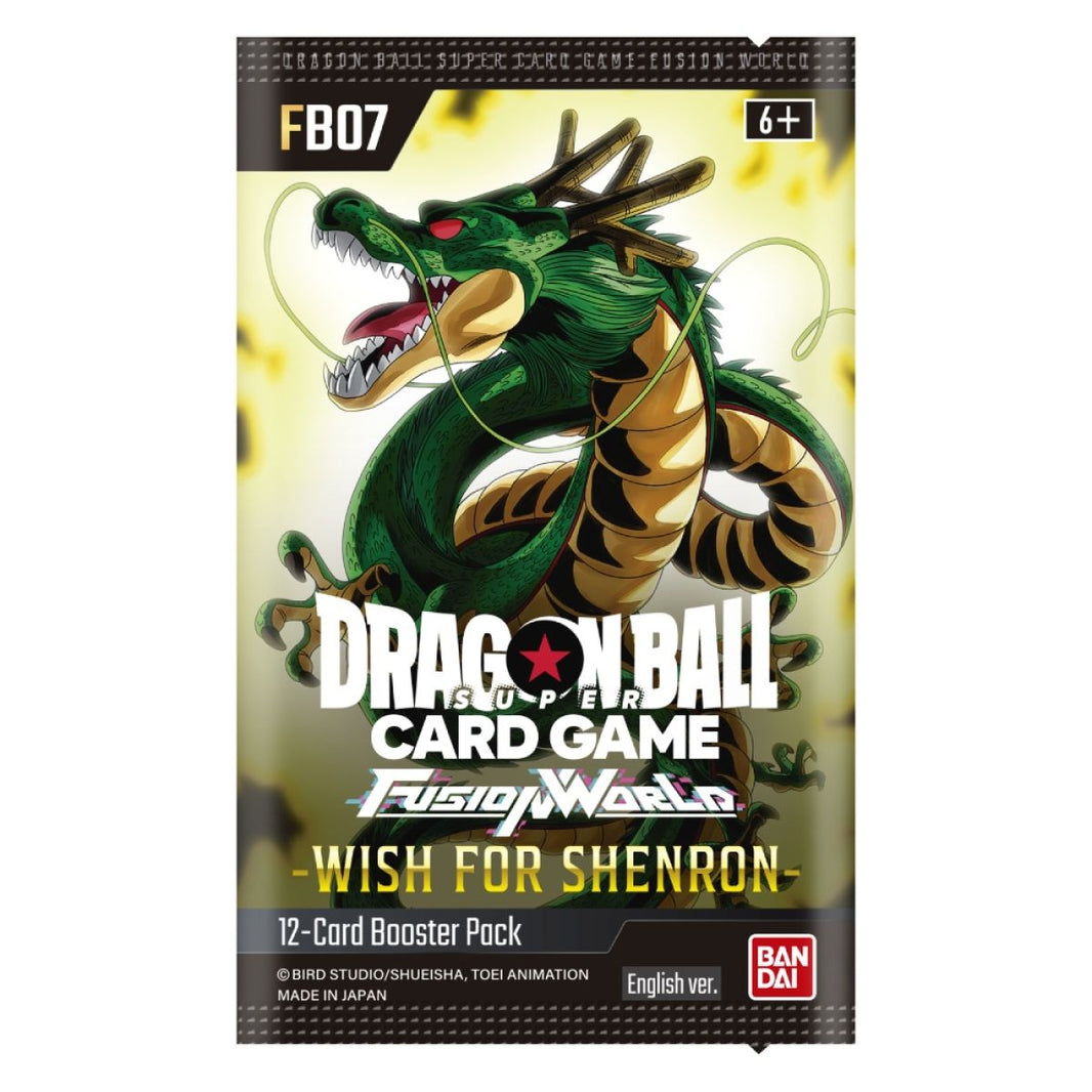 Dragon Ball Super TCG: Fusion World Booster Pack - Wish for Shenron (FB07) Kortspil