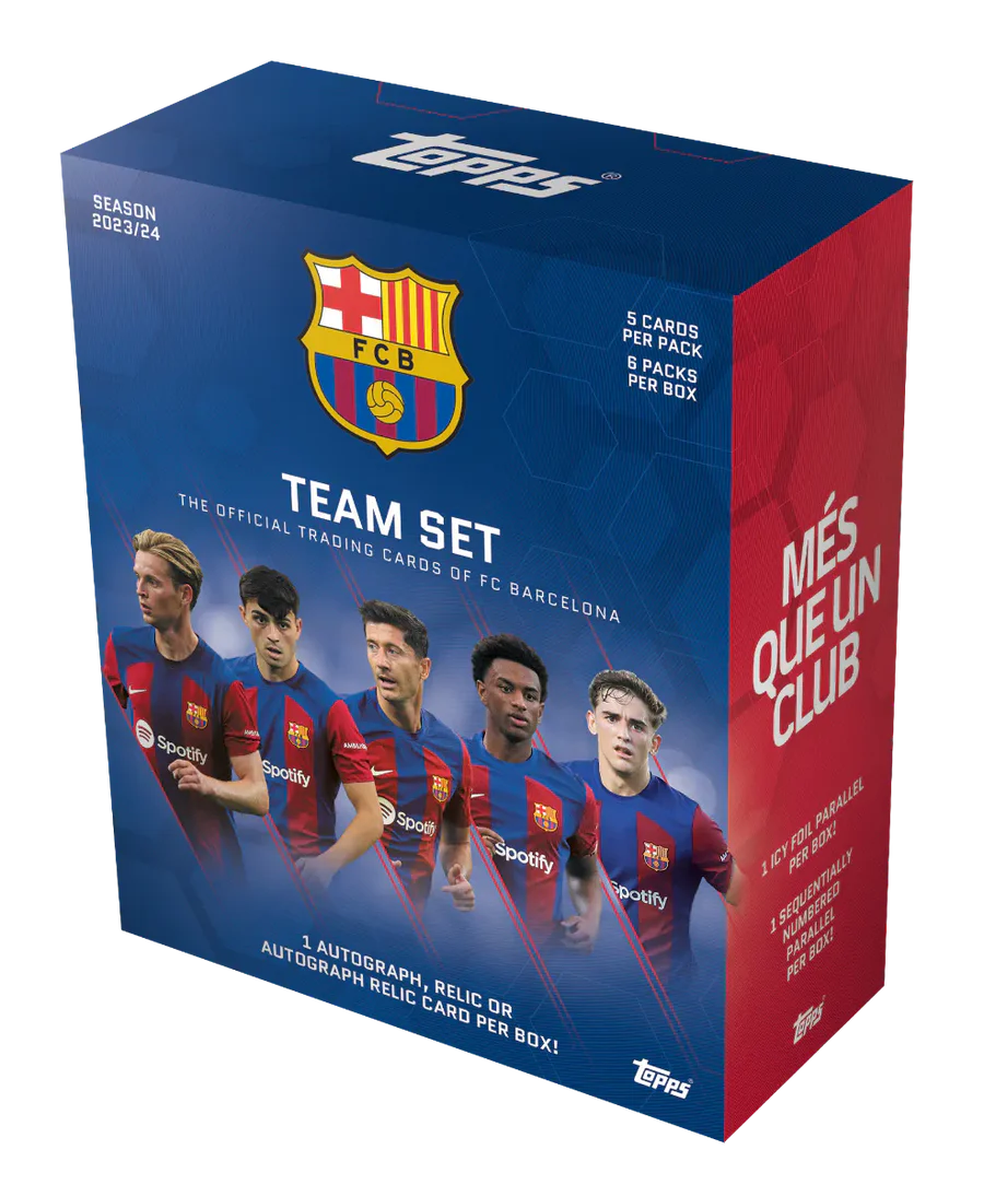Topps FC Barcelona Team Set 2023/24 Kortspil