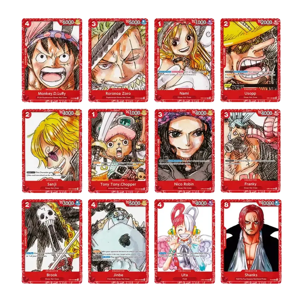 One Piece Card Game: Premium Card Collection - Film Red Edition