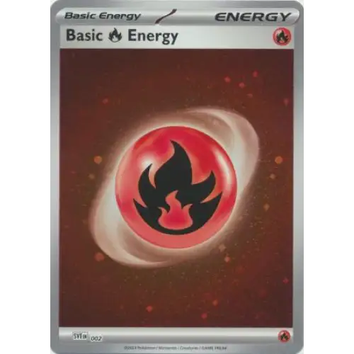 Fire Energy - Cosmos Holo Foil - SVE-002 - Enkeltkort