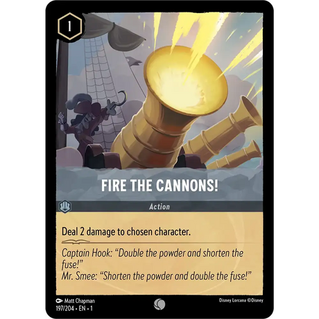 Fire the Cannons! (Common) - 197/204 - Disney Lorcana