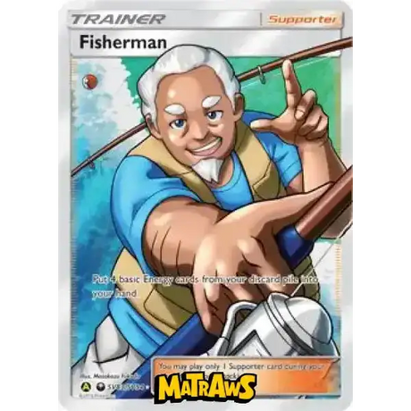 Fisherman - Full Art - SV83/SV94 Enkeltkort Hidden Fates 