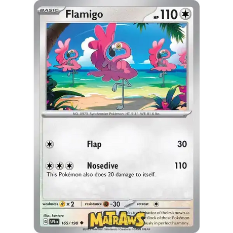Flamigo - 165/198 Enkeltkort Scarlet & Violet Base Set 