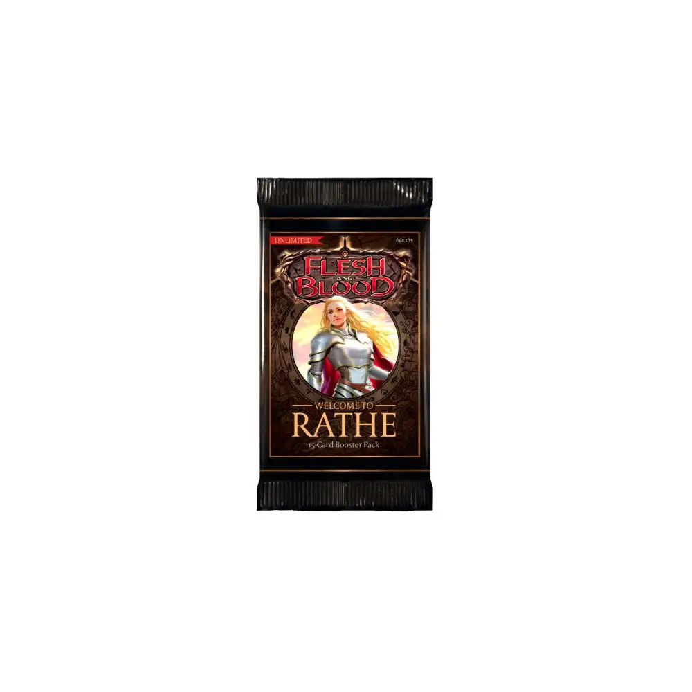 Flesh and Blood TCG: Welcome to Rathe Booster Pack (Unlimited)  Matraws