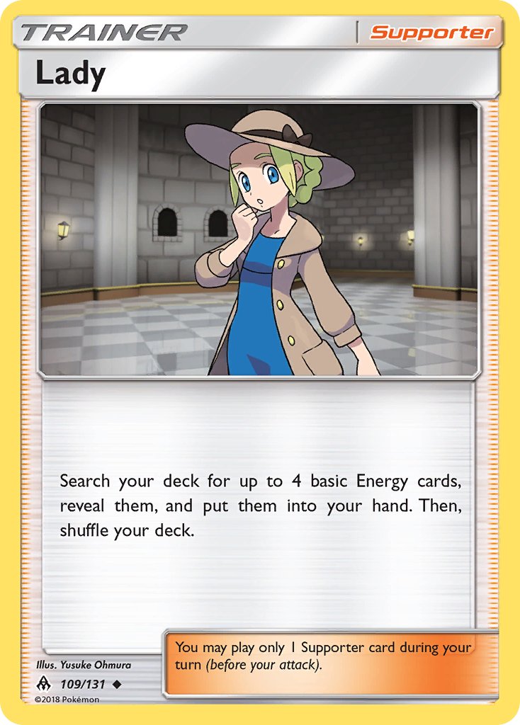 Lady - Forbidden Light (Uncommon) [FLI-109] English / Near Mint / Normal