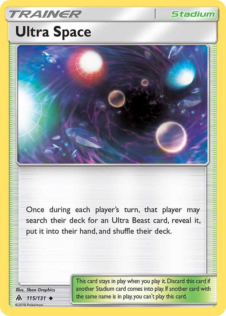 Ultra Space - Forbidden Light (Uncommon) [FLI-115] English / Near Mint / Normal
