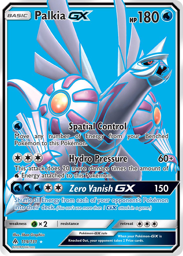 Palkia GX - Forbidden Light (Ultra Rare) [FLI-119] English / Near Mint / Normal
