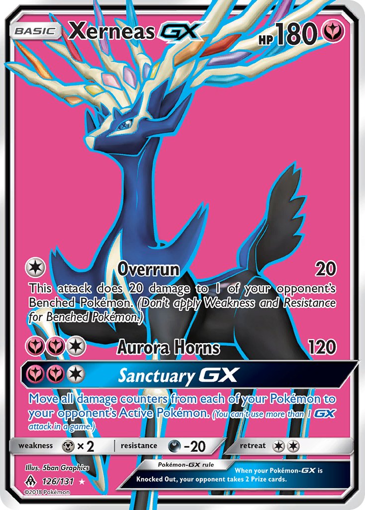 Xerneas GX - Forbidden Light (Ultra Rare) [FLI-126] English / Near Mint / Normal