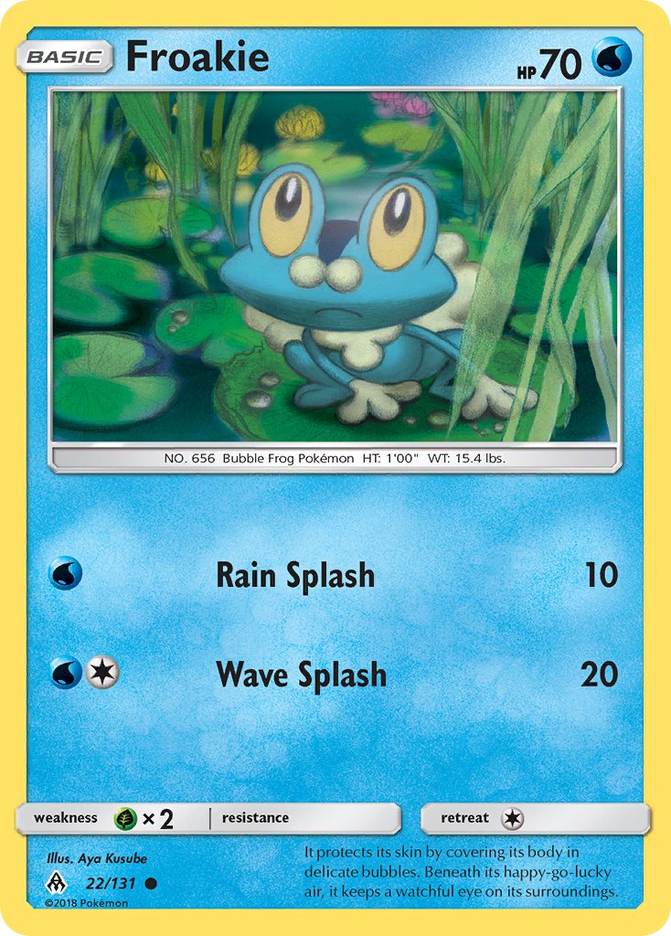 Froakie - Forbidden Light (Common) [FLI-22] English / Near Mint / Normal