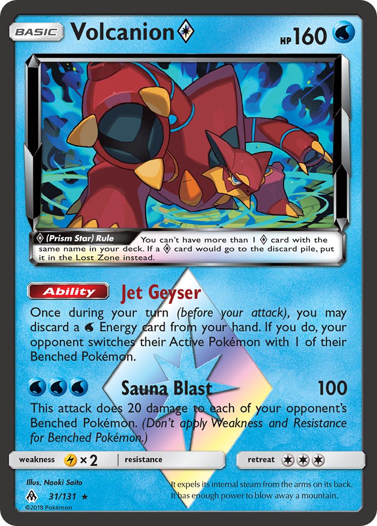 Volcanion ◇ - Forbidden Light (Holo Rare) [FLI-31] English / Near Mint / Normal
