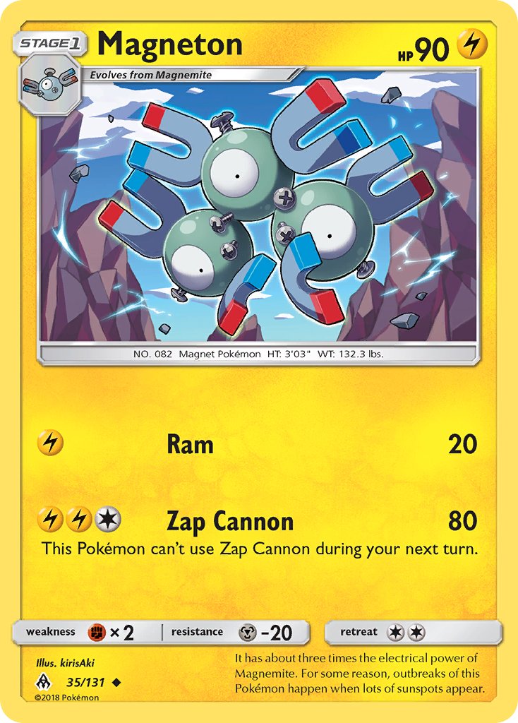 Magneton - Forbidden Light (Uncommon) [FLI-35] English / Near Mint / Normal