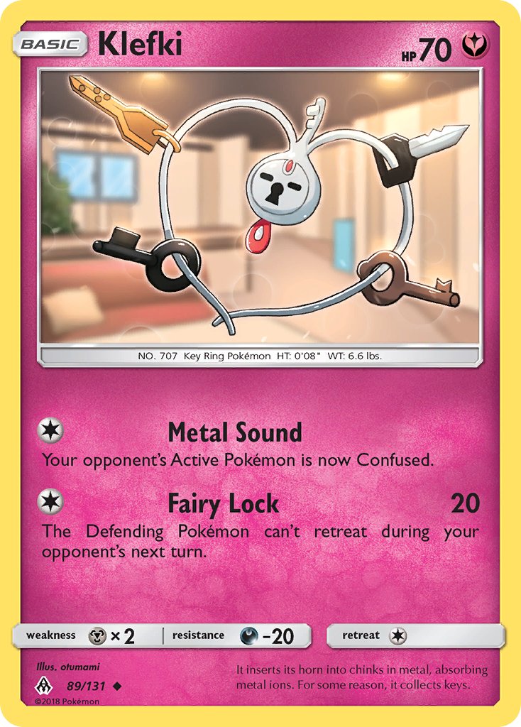 Klefki - Forbidden Light (Uncommon) [FLI-89] English / Near Mint / Normal
