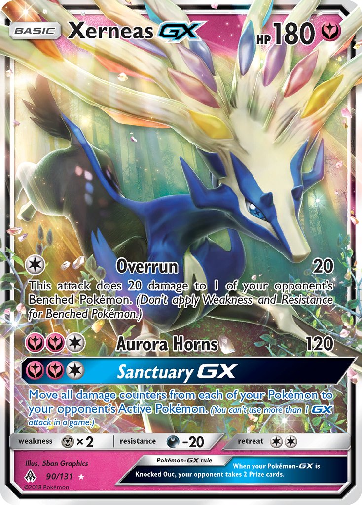 Xerneas GX - Forbidden Light (Ultra Rare) [FLI-90] English / Near Mint / Normal