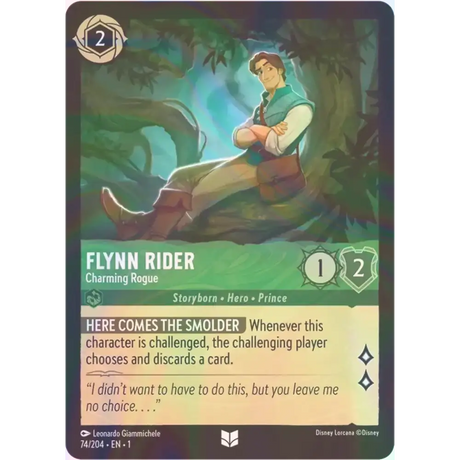 Flynn Rider - Charming Rogue - Foil (Uncommon) - 74/204