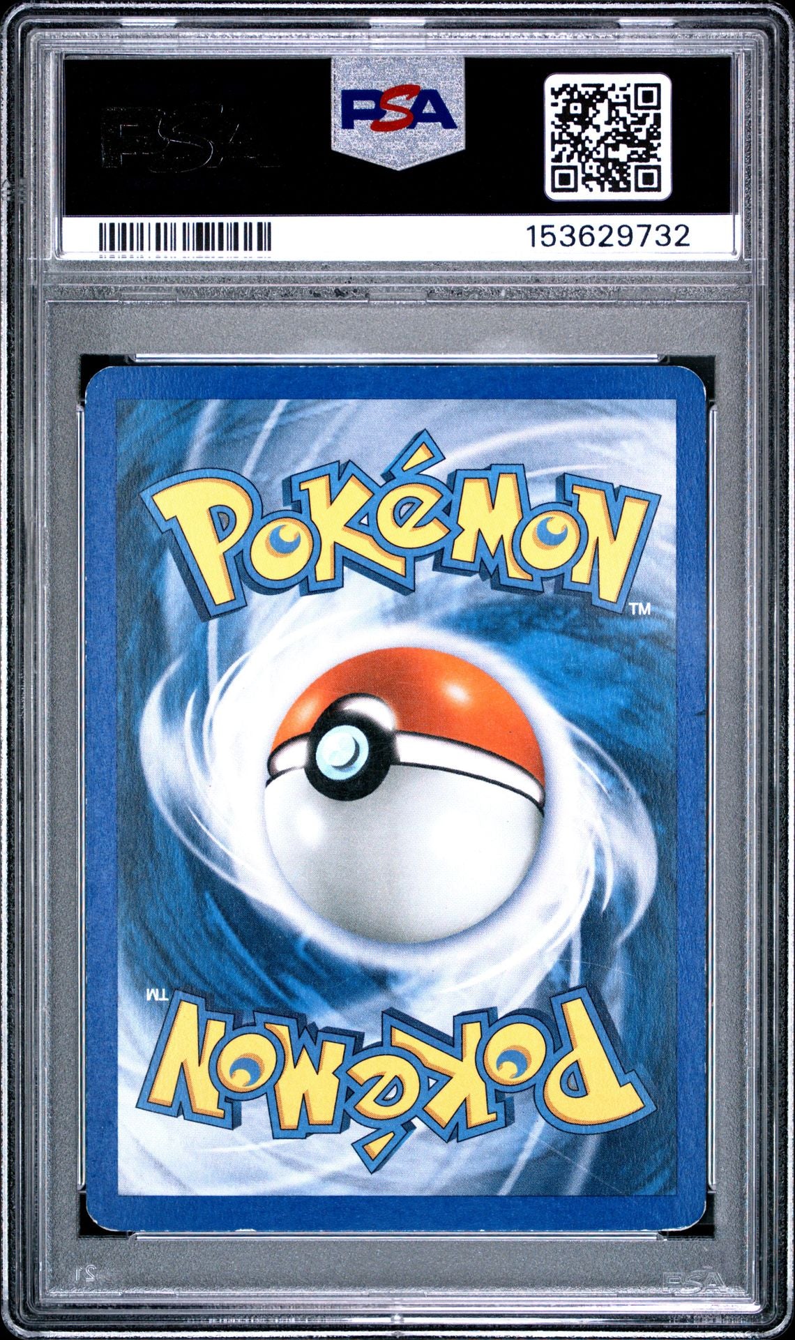Charizard #4 EX Crystal Guardians PSA 4 - bagside
