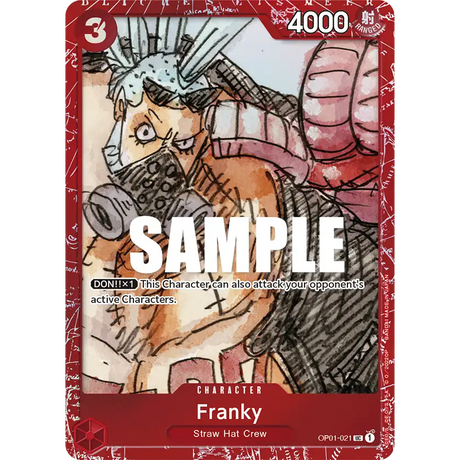 Franky - Foil (Film Red Edition) - OP01-021 - One Piece