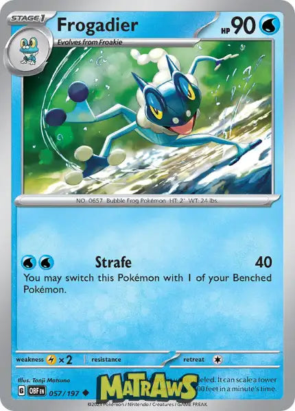 Frogadier - 057/197 Enkeltkort