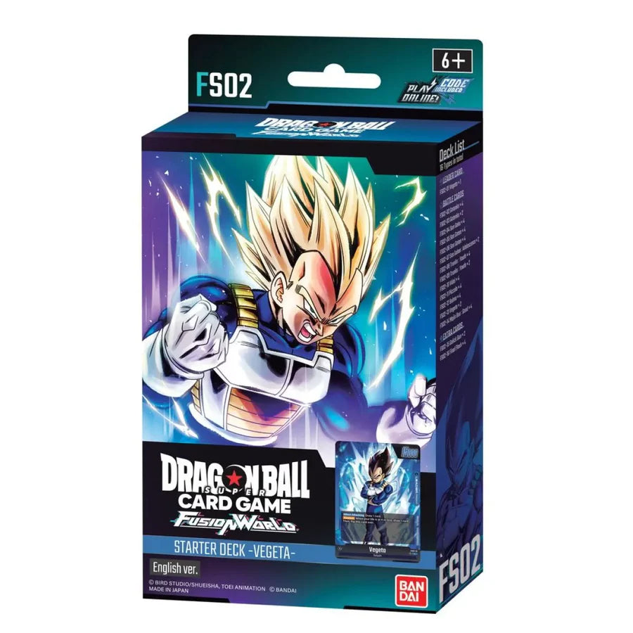 Dragon Ball Super TCG Fusion World Starter Deck Vegeta FS02