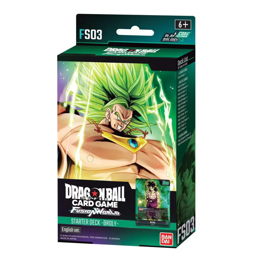 Dragon Ball Super TCG Fusion World Starter Deck Broly FS03