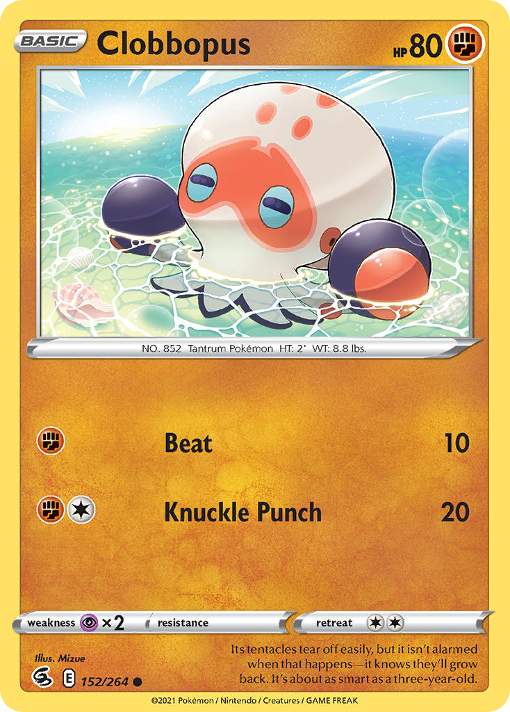 Clobbopus - Fusion Strike (Common) [FST-152] English / Near Mint / Normal