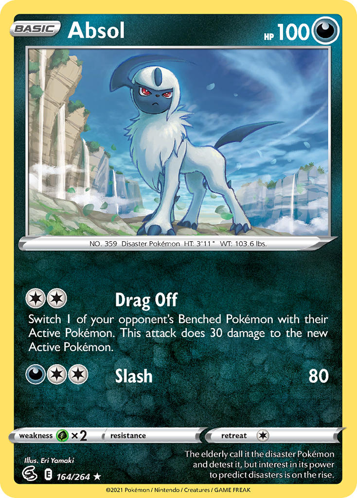 Absol - Fusion Strike (Rare) [FST-164] English / Near Mint / Normal