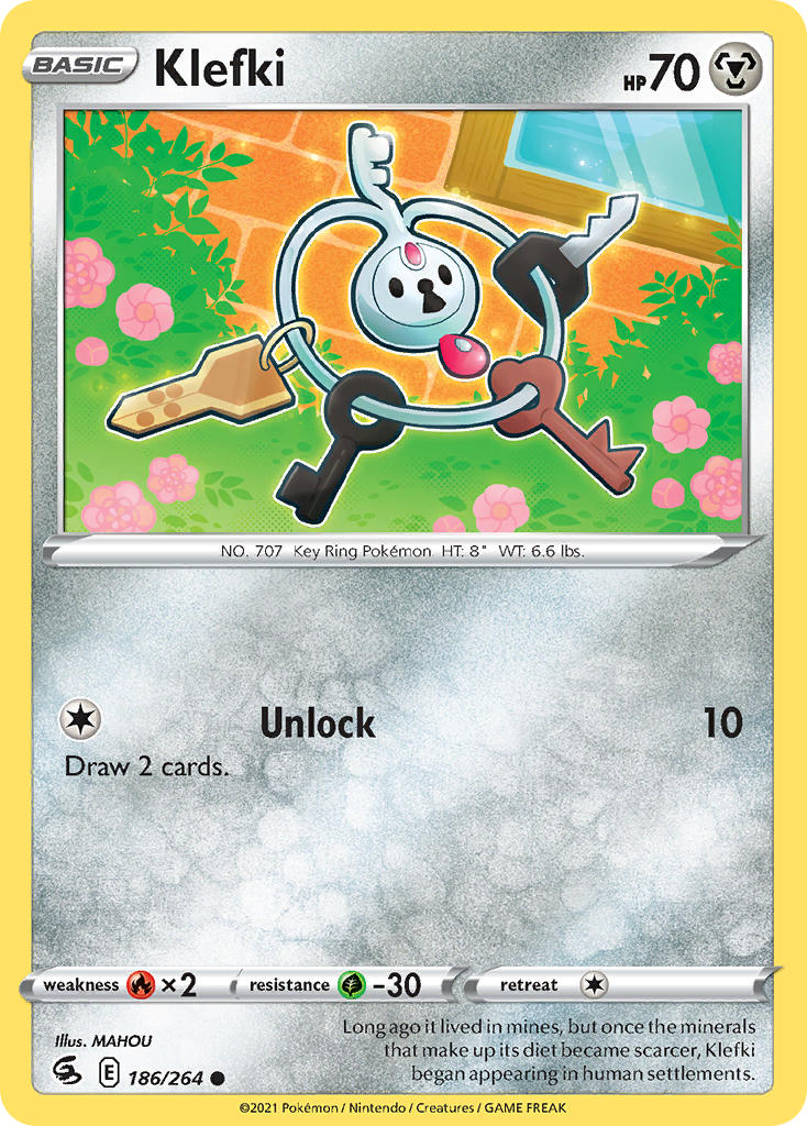 Klefki - Fusion Strike (Common) [FST-186] English / Near Mint / Normal