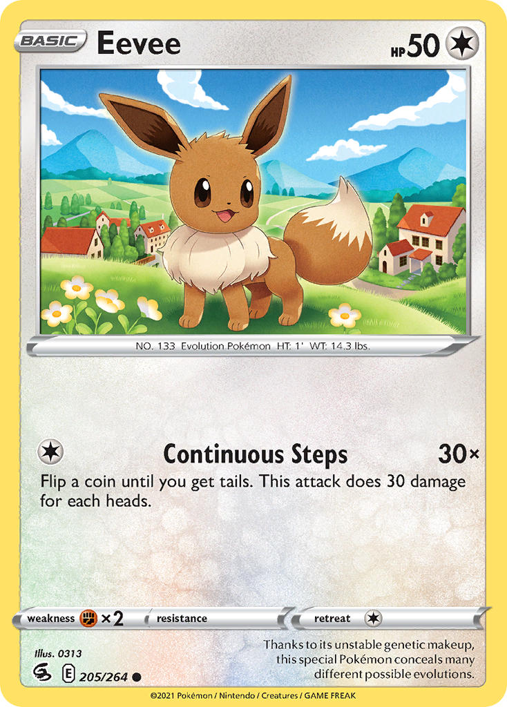 Eevee - Fusion Strike (Common) [FST-205] English / Near Mint / Normal