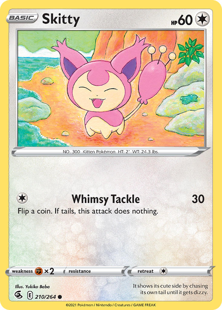 Skitty - Fusion Strike (Common) [FST-210] English / Near Mint / Normal