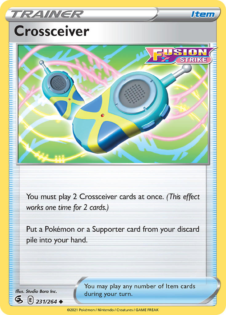 Crossceiver - Fusion Strike (Uncommon) [FST-231] English / Near Mint / Normal
