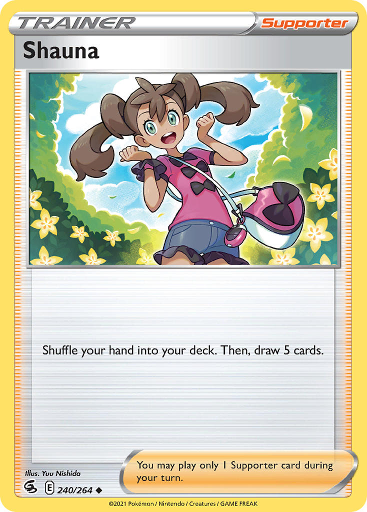 Shauna - Fusion Strike (Uncommon) [FST-240] English / Near Mint / Normal