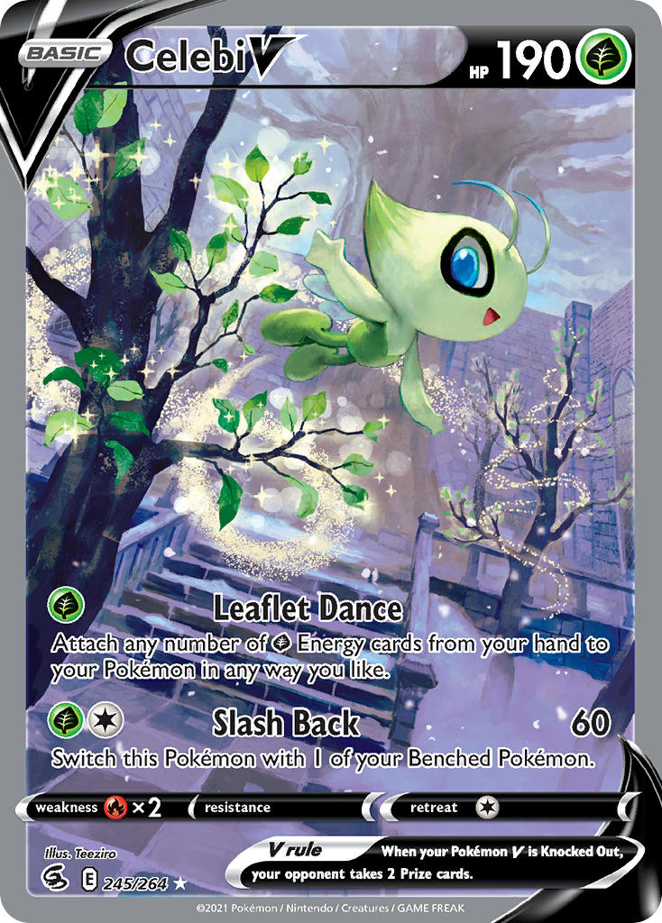 Celebi V - Fusion Strike (Ultra Rare) [FST-245] English / Near Mint / Normal