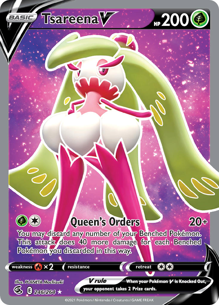 Tsareena V - Fusion Strike (Ultra Rare) [FST-246] English / Near Mint / Normal