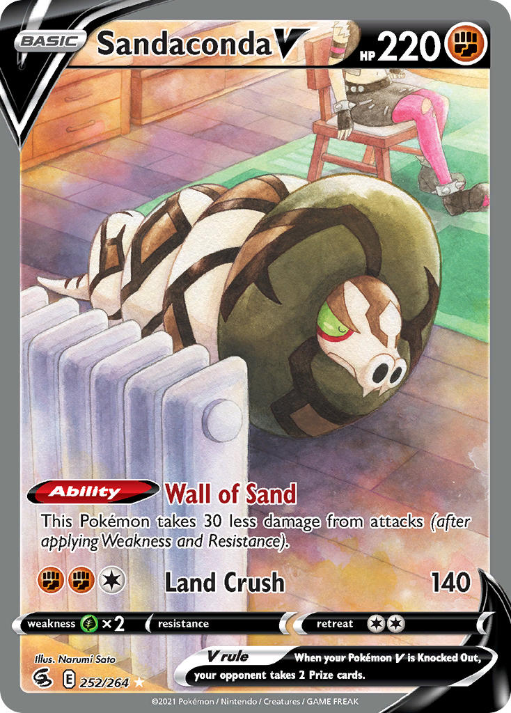 Sandaconda V - Fusion Strike (Ultra Rare) [FST-252] English / Near Mint / Normal