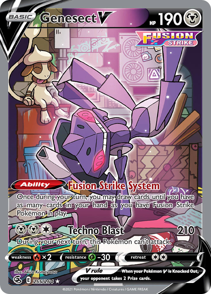 Genesect V - Fusion Strike (Ultra Rare) [FST-255] English / Near Mint / Normal