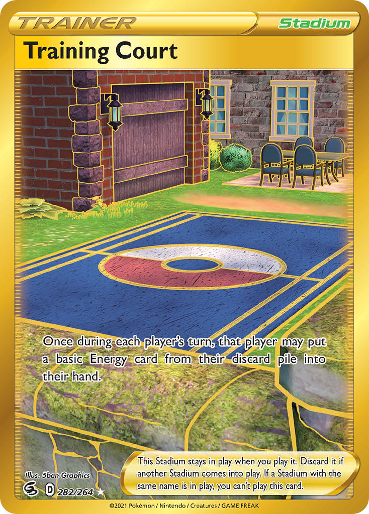 Training Court - Fusion Strike (Secret Rare) [FST-282] English / Near Mint / Normal