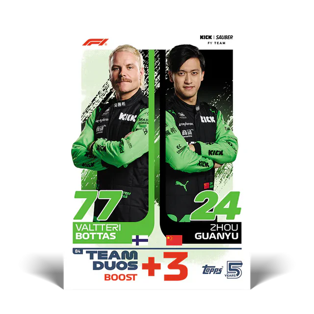 Topps: Formula 1 - Turbo Attax 2024 - Booster Pakke (10 Kort)