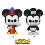 Funko Bitty Pop! - Disney: Mickey Mouse 4-Pack Action- Og Legetøjsfigurer