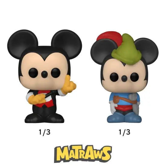 Funko Bitty Pop! - Disney: Minnie Mouse 4-Pack Action- Og Legetøjsfigurer